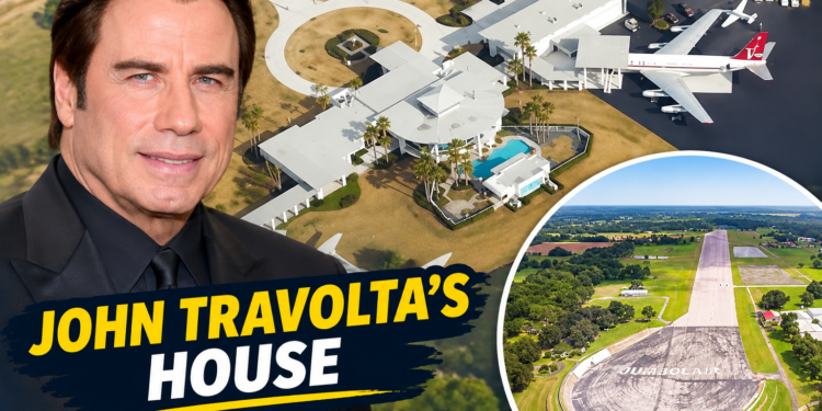 john travoltas house
